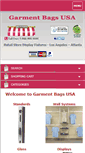 Mobile Screenshot of garmentbagsusa.com